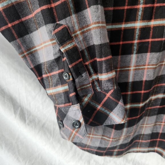 O'Neill XXL Flannel Plaid Shirt - Picture 5 of 7